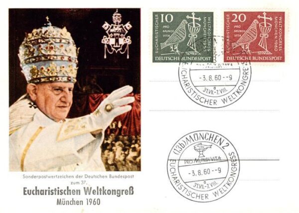Papst Pope Pape Weltkongress Muenchen
