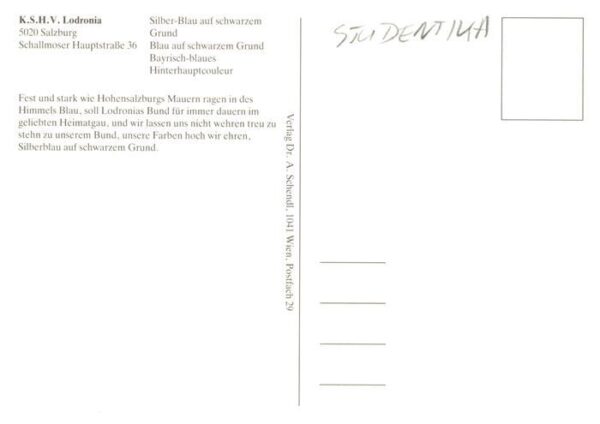Studentika K.S.H.V. Lodronia – Bild 2
