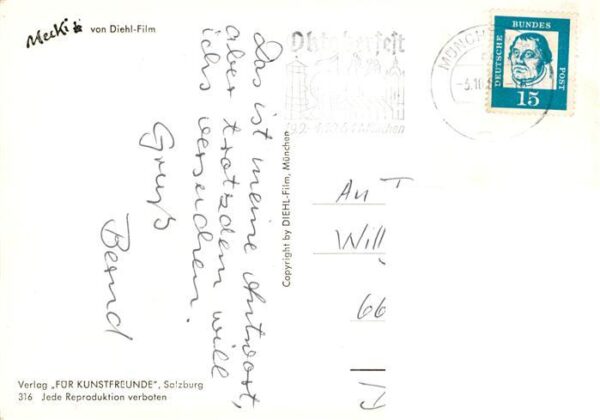 Mecki Nr. Nr.316 Diehl-Film Der anfang ist so schwer – Bild 2