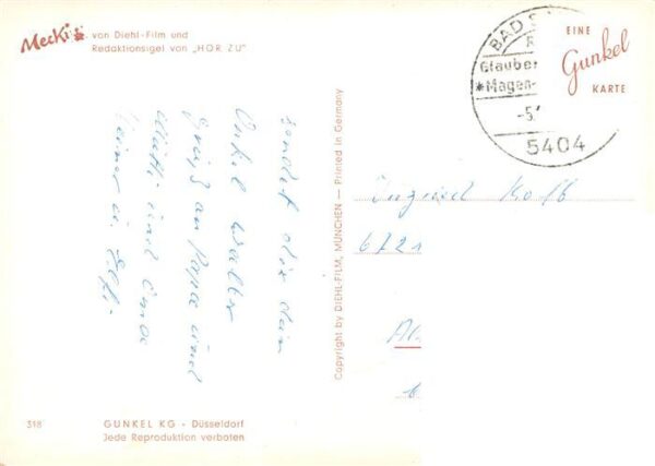 Mecki Nr. Nr. 318 Diehl Hoer Zu Die besten Wuensche – Bild 2