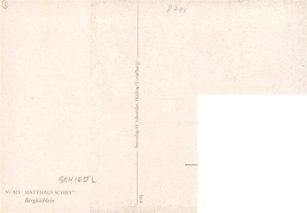 Schiestl M. SV 823 Bergbaechlein – Bild 2