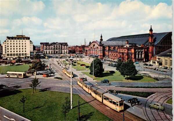 Strassenbahn Tramway-- Bremen Hauptbahnhof