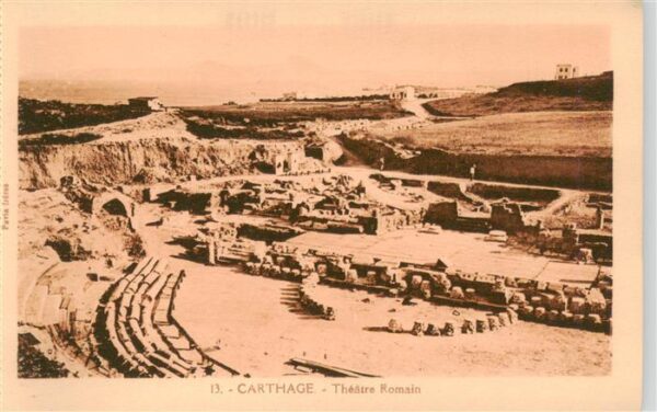 Carthage  Karthago Carthago Tunesie Theatre Romain