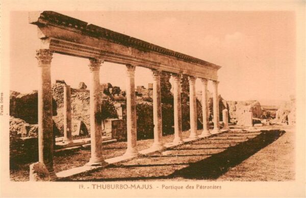 Thuburbo Majus Portique des Petronites
