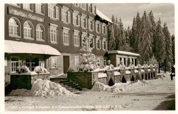 Ruhestein Baiersbronn Hotel und Kurhaus Ruhestein