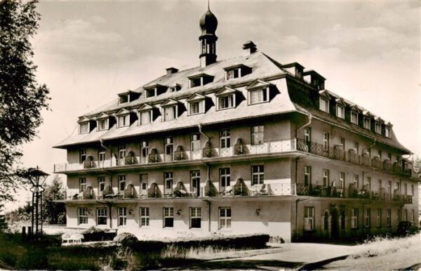 Buehl Baden Sanatorium Buehlerhoehe Sued und Ostseite
