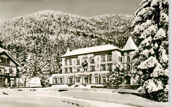 Badenweiler Sanatorium Schloss Hausbaden