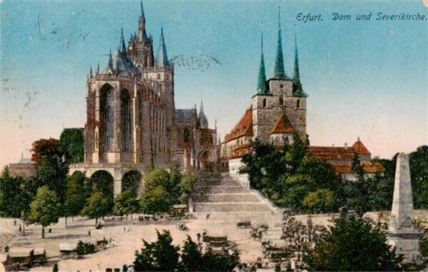 Erfurt Dom und Severikirche