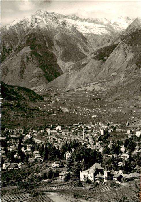Merano Meran IT Fliegeraufnahme
