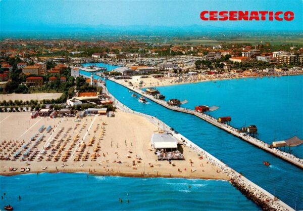 Cesenatico IT Fliegeraufnahme