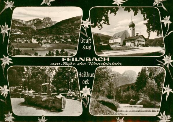 Feilnbach Panorama Kirche Brunnentrog Am Wendelstein