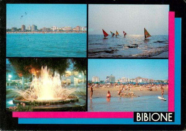 Bibione IT Strandpartien Feuerwerk Regatta