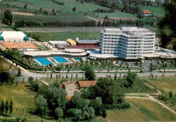 Montegrotto Terme IT Hotel Apollo Germe veduta aerea