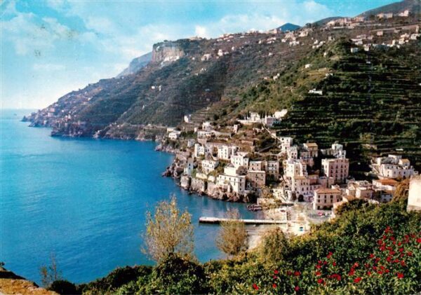 Minori Salerno Panorama Costiera Amalfitana