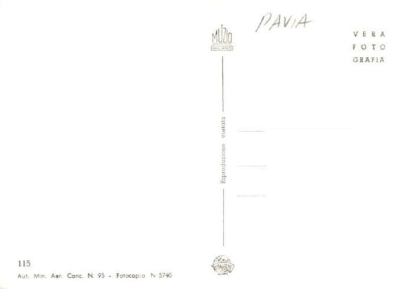 Pavia Lombardia IT Panorama Fiume Ticino veduta aerea – Bild 2