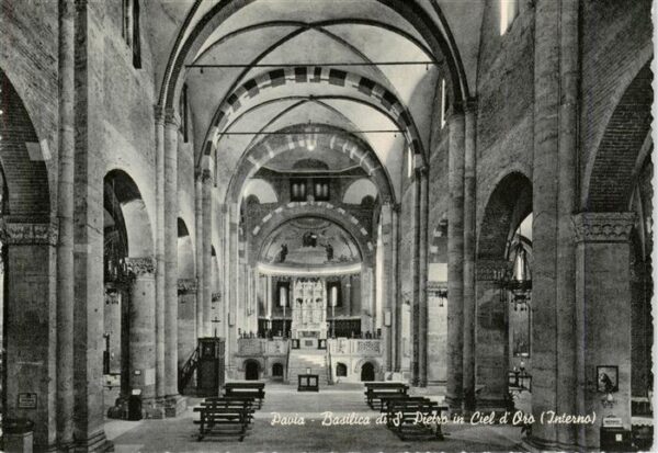 Pavia Lombardia IT Basilica di San Pietro in Ciel d Oro interno