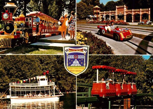 Rust Ortenaukreis Europa Park Monza Western und Einschinenbahn Mississippi Radda