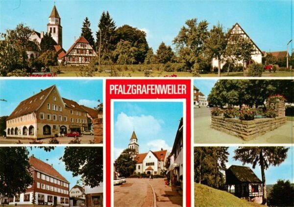 Pfalzgrafenweiler Orts und Teilansichten