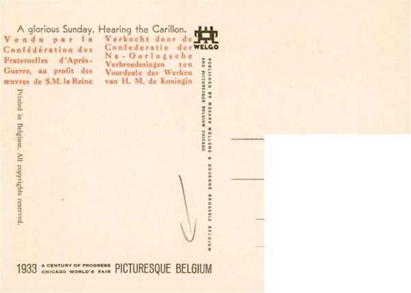 Belgium Belgie Belgien a glorious Sunday Hearing the Carillon – Bild 2