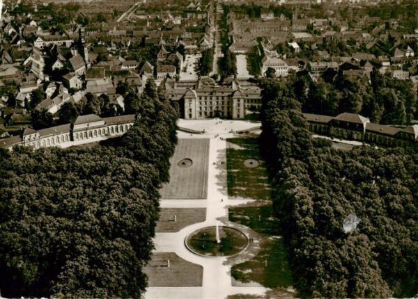 Schwetzingen Schloss Fliegeraufnahme