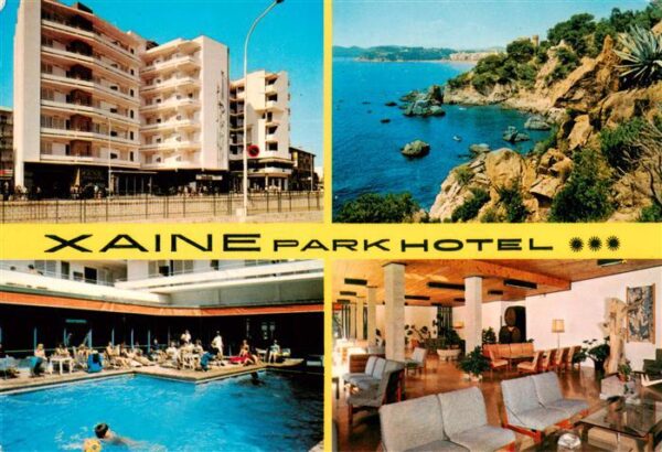 Lloret de Mar Xaine Park Hotel Gastraum Freibad Panorama
