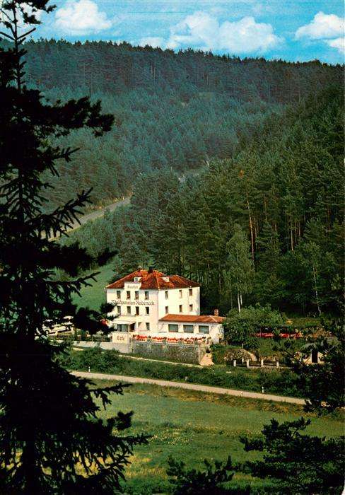 Rabeneck Waischenfeld Franken Bayern Gasthof Waldpension Rabeneck