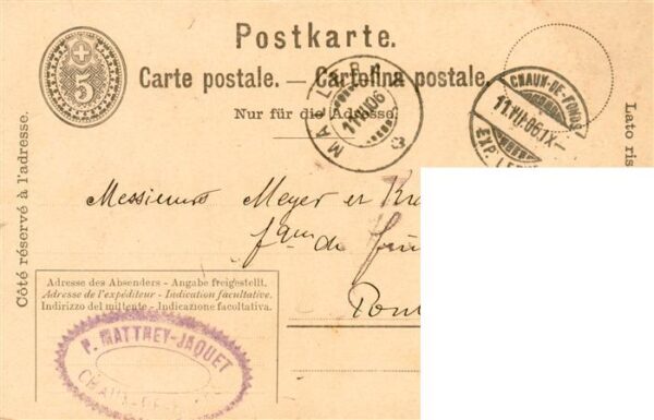 Suchard Chocolat Cacao Suchard Grand prix Paris 1900 – Bild 2