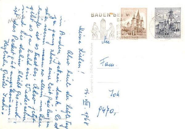 Mecki Nr. Nr.301 Diehl-Film Allein zu zweit ins Blaue – Bild 2
