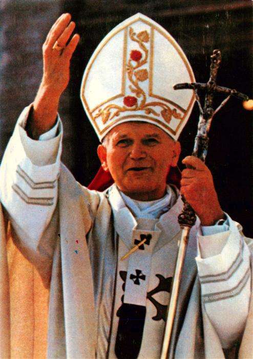 Papst Pope Pape Giovanni Poalo 2 Muenchen