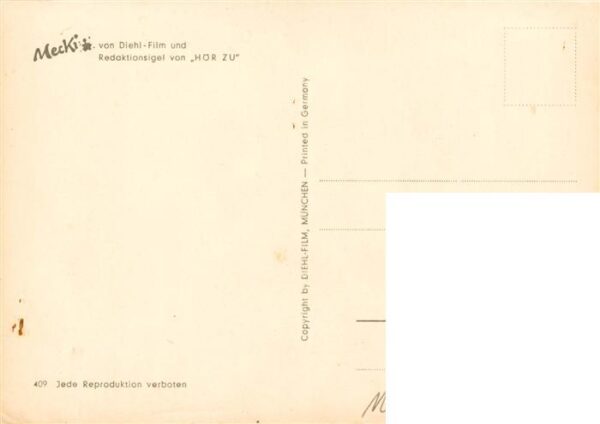 Mecki Nr. Nr.409 Diehl-Film HoeR ZU Ein Dreifach Hoch – Bild 2