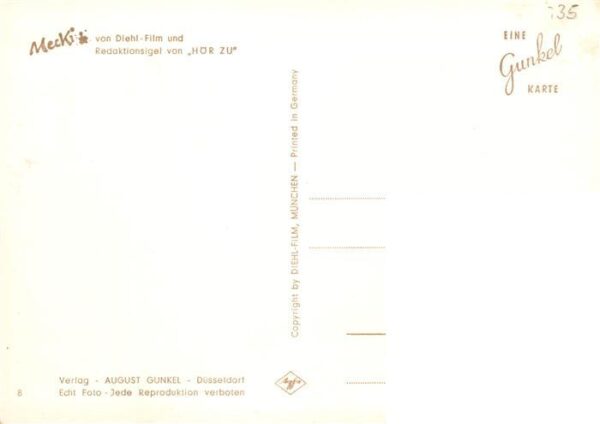 Mecki Nr. Nr.8 Diehl-Film HoeR ZUOhne Wein und Liebe ist das Leben truebe – Bild 2