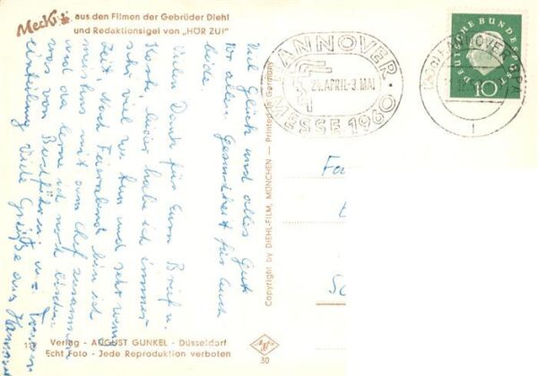 Mecki Nr. Nr.112 Diehl-Film HoeR ZU Prosit Neujahr – Bild 2