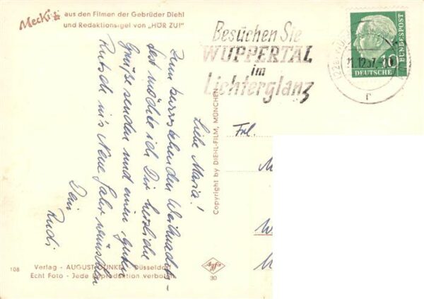 Mecki Nr. Nr.108 Diehl-Film HoeR ZU Weinachtsfest – Bild 2