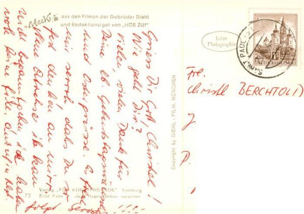 Mecki Nr. Nr.72 Diehl-Film HoeR ZU – Bild 2