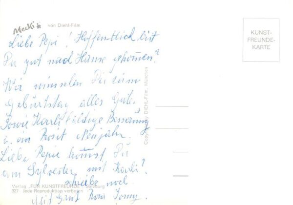 Mecki Nr. Nr.327 Diehl-Film HoeR ZU Glueck und Wohlergehen im Neuen Jahr – Bild 2