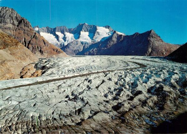 Gletscher Aletschgletscher Wannenhorn