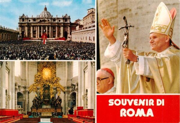 Papst Pope Pape Johannes Paulus 2 Rom