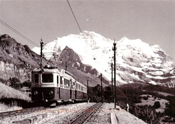 Zahnradbahn Rack Railway-- 125 Jahre Wengernalpbahn