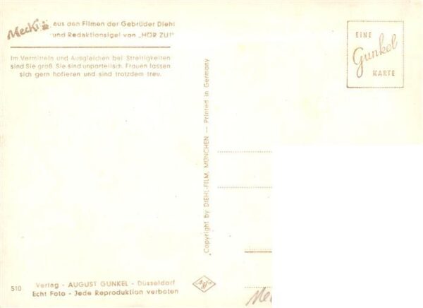 Mecki Nr. Nr. 510 Diehl HoeR ZU Sternzeichen Waage – Bild 2