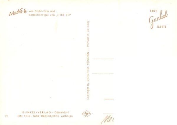 Mecki Nr. Nr. 22 Diehl-Film HoeR ZU Einer spinnt immer – Bild 2