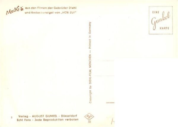 Mecki Nr. Nr. 3 Diehl-Film HoeR ZU In Erwartung – Bild 2