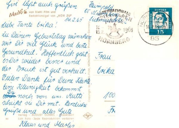 Mecki Nr. Nr. 44 Diehl-Film HoeR ZU Der Gratulant – Bild 2