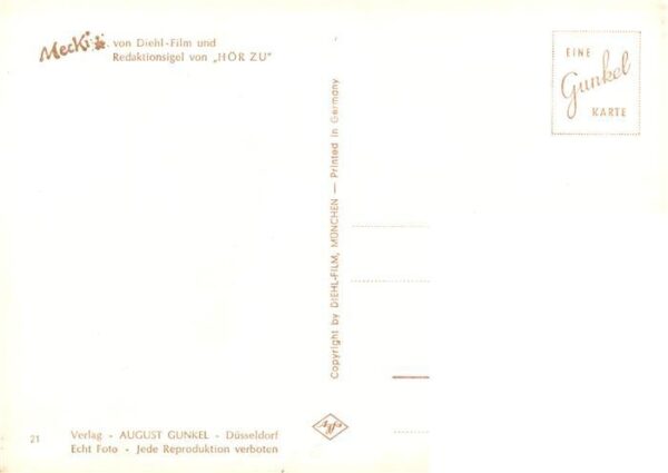 Mecki Nr. Nr. 21 Diehl-Film HoeR ZU Bitte recht Freundlich – Bild 2