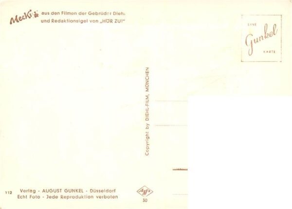 Mecki Nr. Nr. 112 Diehl-Film HoeR ZU Brosit Neujahr – Bild 2