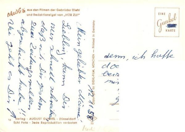 Mecki Nr. Nr. 16 Diehl-Film HoeR ZU Beiss an – Bild 2