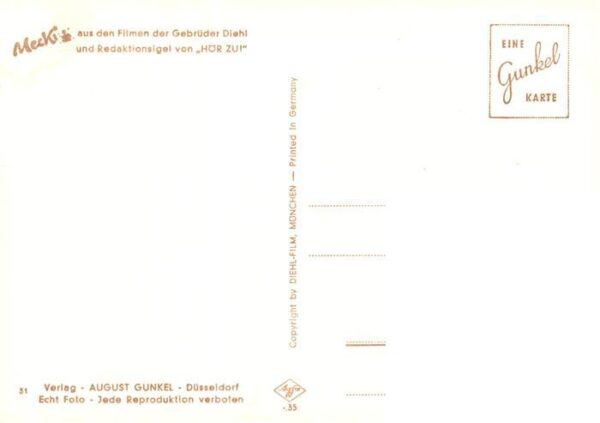 Mecki Nr. Nr. 31 Diehl-Film HoeR ZU Sorg fuer schoenes wetter – Bild 2
