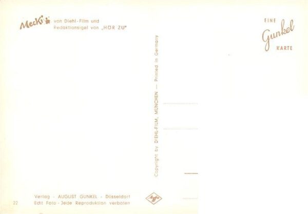 Mecki Nr. Nr. 22 Diehl-Film HoeR ZU Einer spint immer – Bild 2