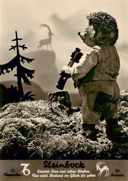 Mecki Nr. Nr. 501 Diehl-Film HoeR ZU Sternzeichen Steinbock