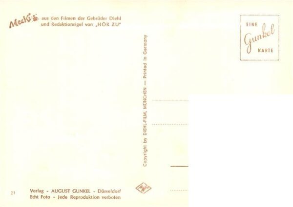 Mecki Nr. Nr. 21 Diehl-Film HoeR ZU Bitte recht freundlich – Bild 2