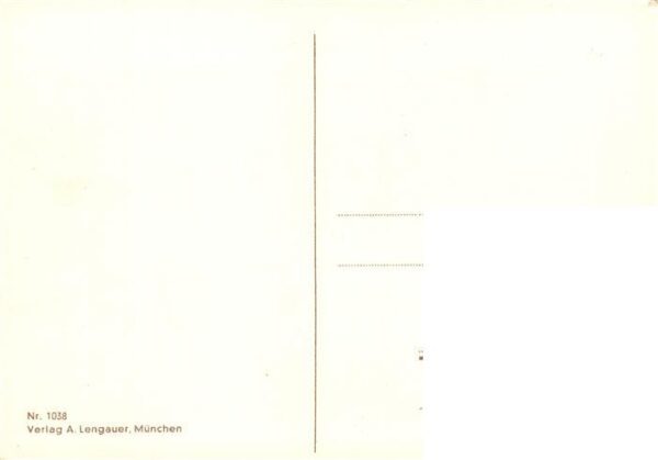 Verlag Lengauer August Muenchen Nr.1038  Claun Champania – Bild 2